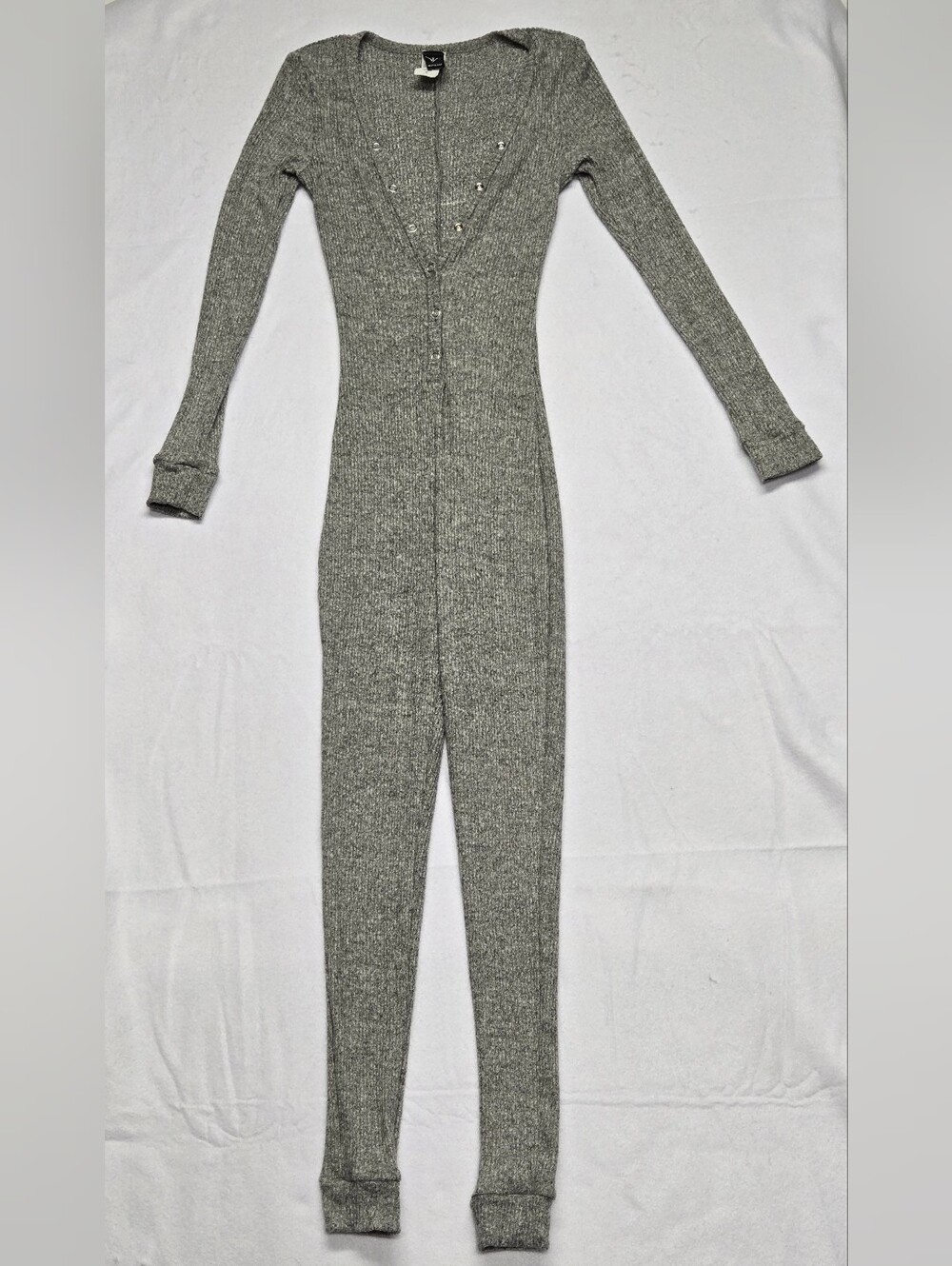 Windsor XS Full Body Jumper Pajamas Underclothes Ribbed Stretch